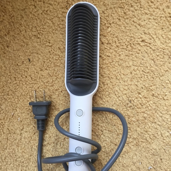 Hair Straightening Brush Negative Ion Hair Straightener Comb Ceramic Hot Comb - Picture 1 of 3